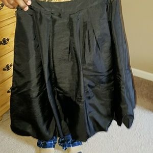 Black skirt